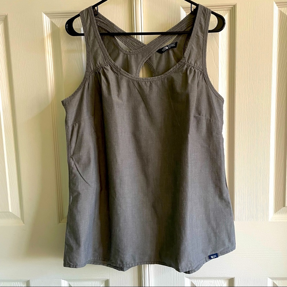 The North Face gray tank